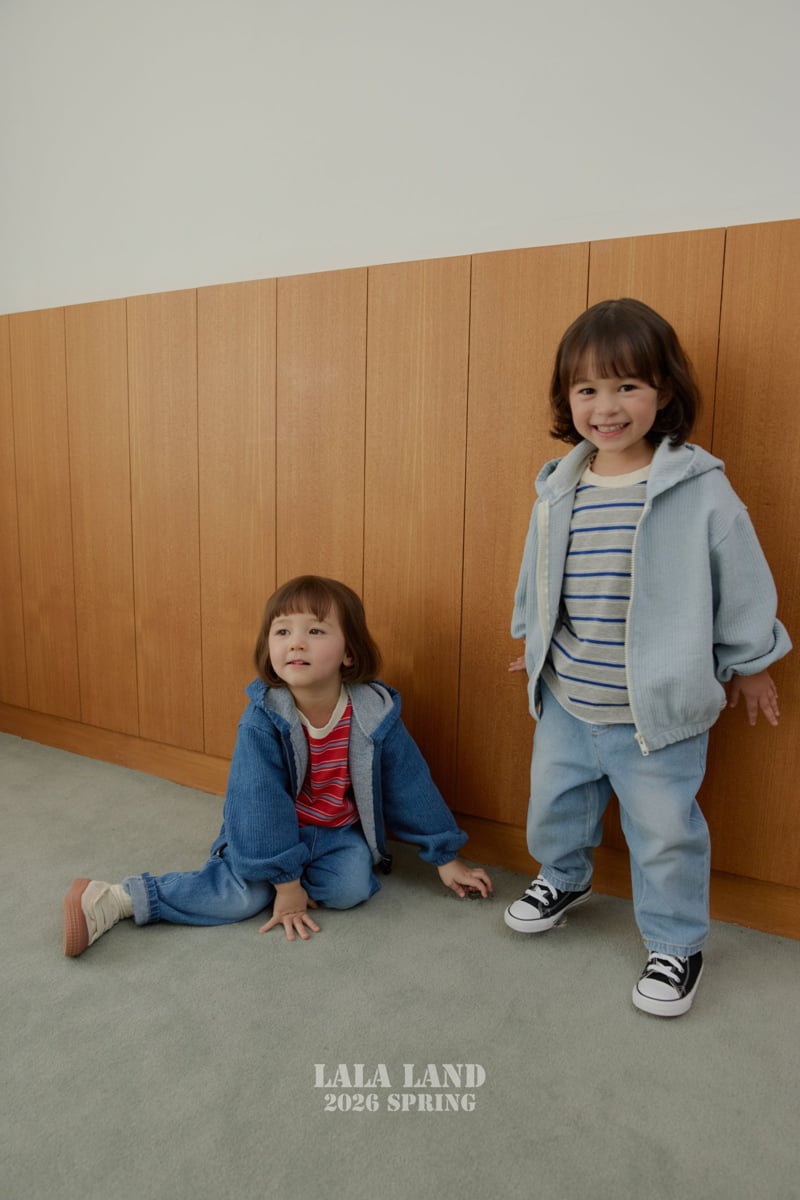 Lalaland - Korean Baby Fashion - #babylifestyle - Denim Easy Jacket - 12