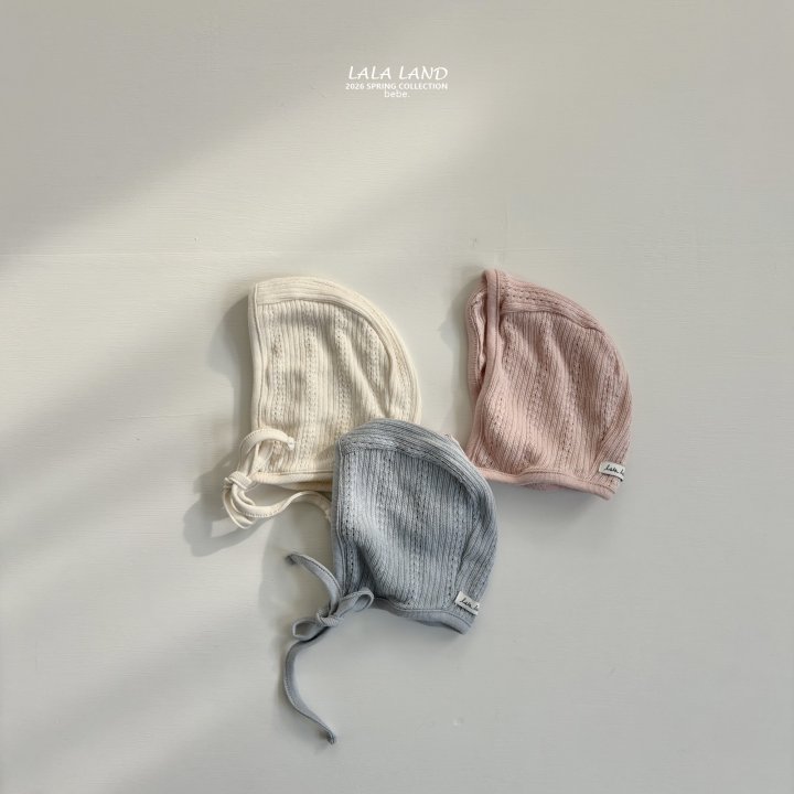 Lalaland - Korean Baby Fashion - #babylifestyle - Bebe Eyelet Bonnet