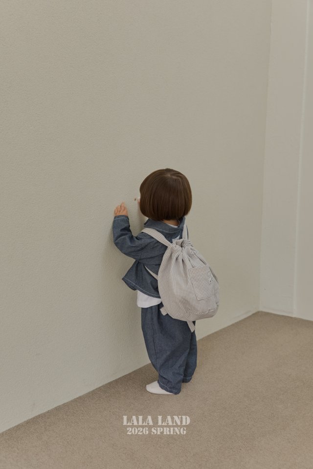 Lalaland - Korean Baby Fashion - #babylifestyle - Bebe Denim Vintage Pants - 7