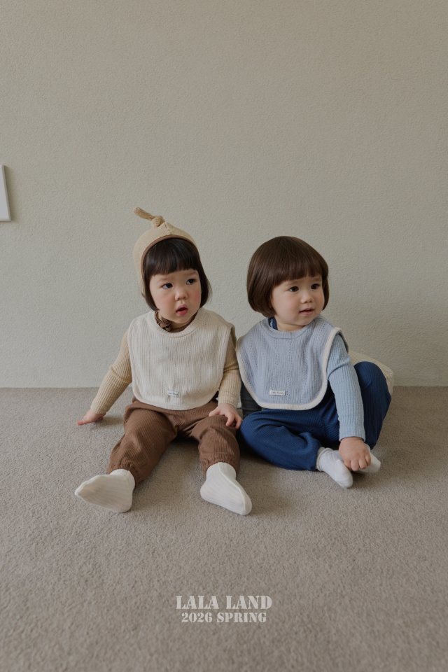 Lalaland - Korean Baby Fashion - #babylifestyle - Bebe Modal Ribbed Top Bottom Set - 10