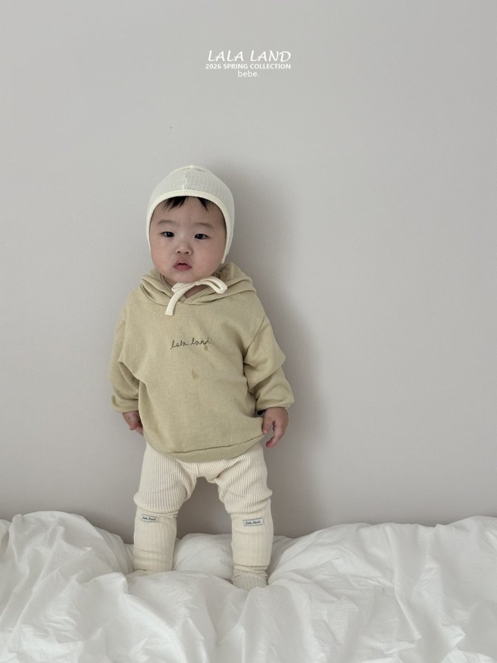 Lalaland - Korean Baby Fashion - #babygirlfashion - Bebe  Soft Hooded Sweatshirt - 4