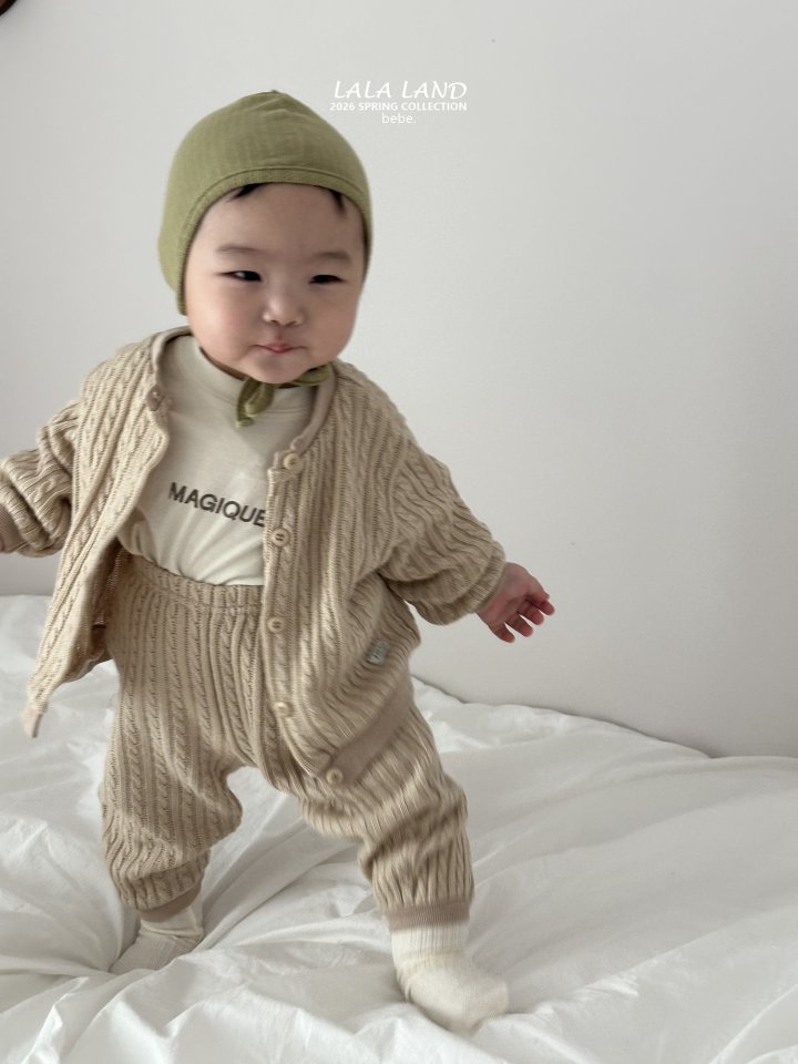 Lalaland - Korean Baby Fashion - #babylifestyle - Bebe Magic Ribbed Tee - 3