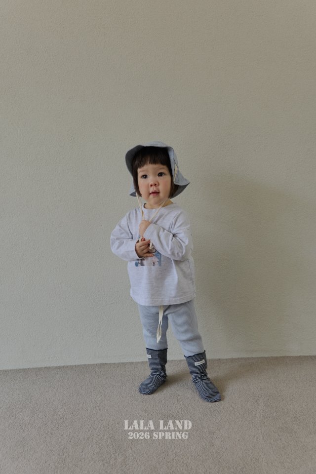 Lalaland - Korean Baby Fashion - #babylifestyle - Bebe Chewy Ribbed Leggings - 8