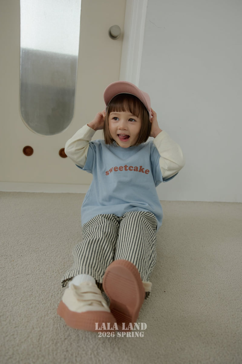 Lalaland - Korean Baby Fashion - #babyoninstagram - Sweet Cake Short Sleeve Tee - 8