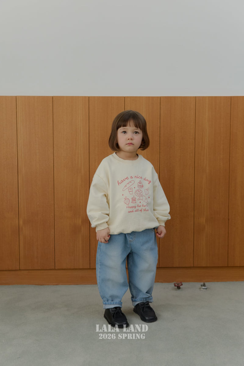Lalaland - Korean Baby Fashion - #babyoninstagram - Bread Sweatshirt - 6
