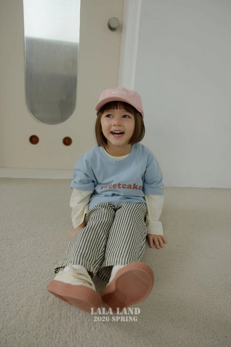 Lalaland - Korean Baby Fashion - #babyootd - Sweet Cake Short Sleeve Tee - 9