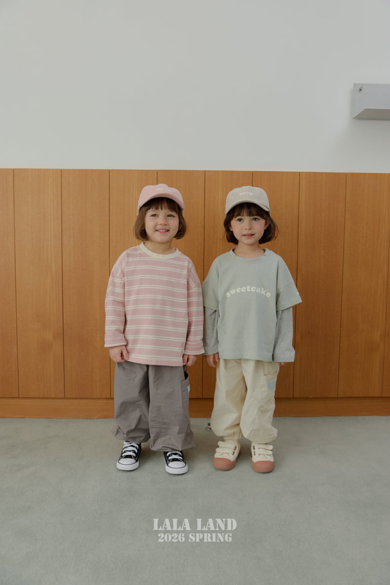 Lalaland - Korean Baby Fashion - #babyootd - Easy Cargo Jogger Pants - 3