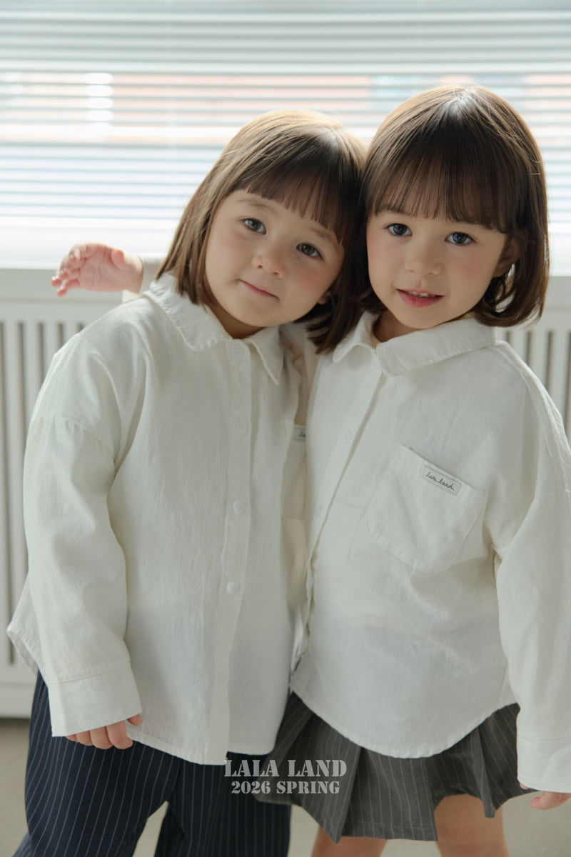 Lalaland - Korean Baby Fashion - #babyootd - Round Collar Shirt - 11