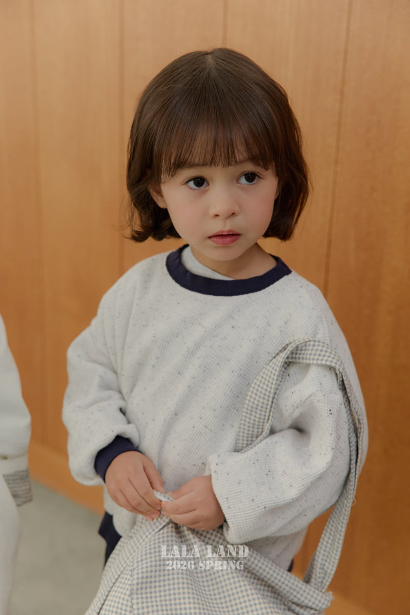 Lalaland - Korean Baby Fashion - #babyoninstagram - Waffle Sweatshirt - 4