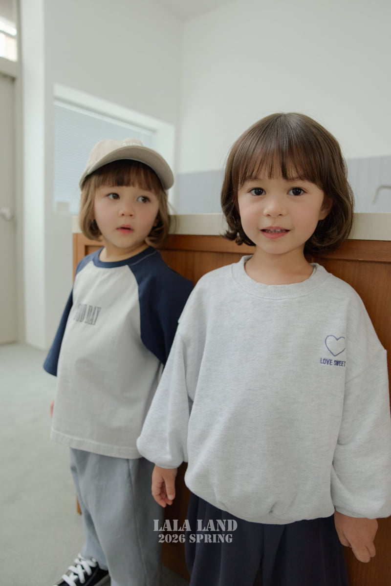 Lalaland - Korean Baby Fashion - #babyootd - Sweetheart Sweatshirt - 12