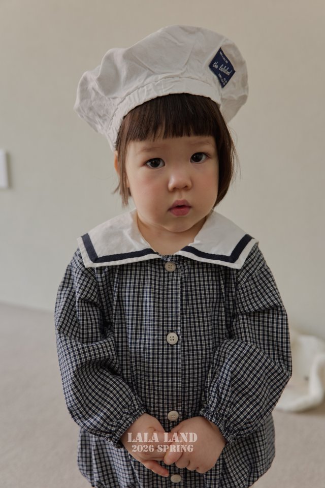 Lalaland - Korean Baby Fashion - #babyootd - Bebe Sailor Hat - 6