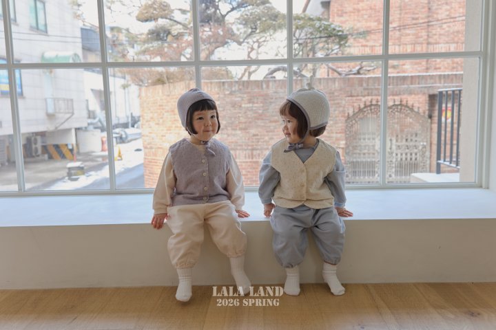 Lalaland - Korean Baby Fashion - #babyootd - Bebe Stitch Jogger Pants - 10