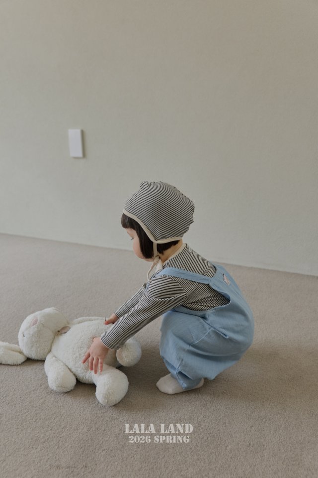 Lalaland - Korean Baby Fashion - #babyoninstagram - Bebe Pin Stripe Tee - 4