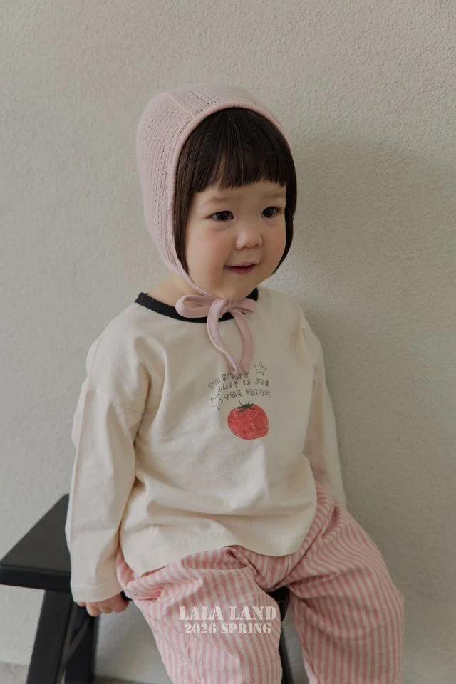 Lalaland - Korean Baby Fashion - #babyootd - Bebe Mini Stripe Pants - 7