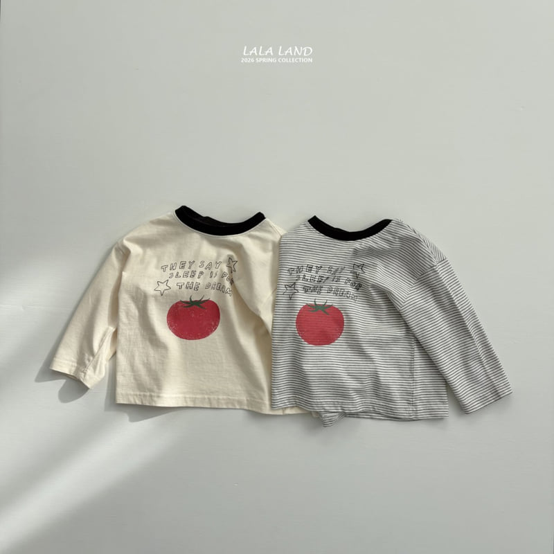 Lalaland - Korean Baby Fashion - #babyoutfit - Tomato Tee