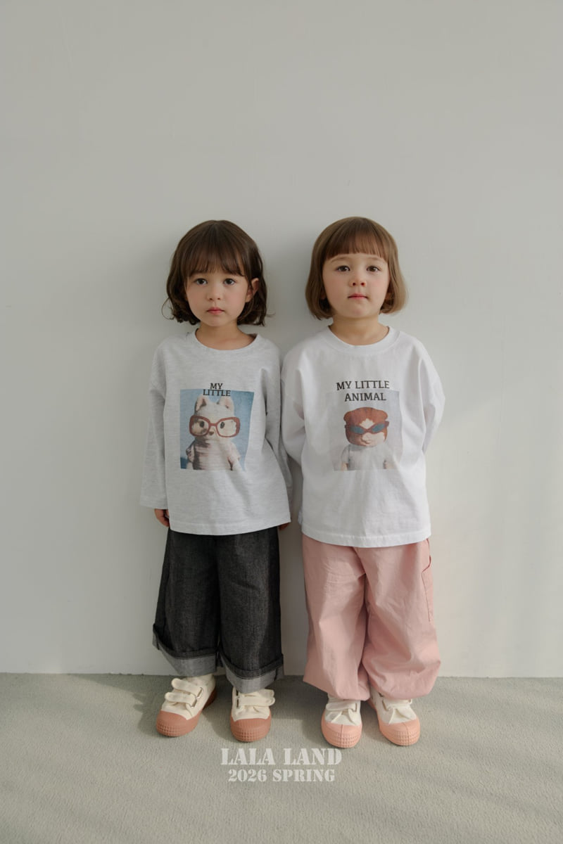 Lalaland - Korean Baby Fashion - #babyoutfit - Animal Tee - 11