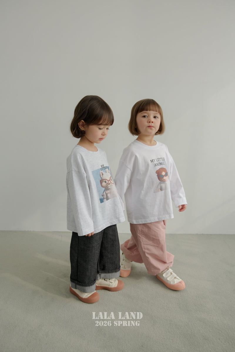 Lalaland - Korean Baby Fashion - #babyoutfit - Animal Tee - 12