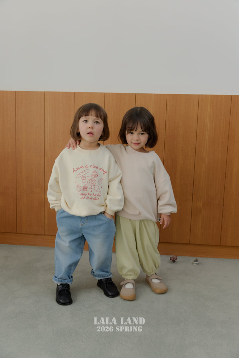 Lalaland - Korean Baby Fashion - #babyoutfit - Bread Sweatshirt - 8