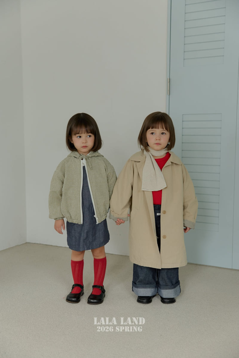 Lalaland - Korean Baby Fashion - #babyoutfit - Spring Trench Coat - 5