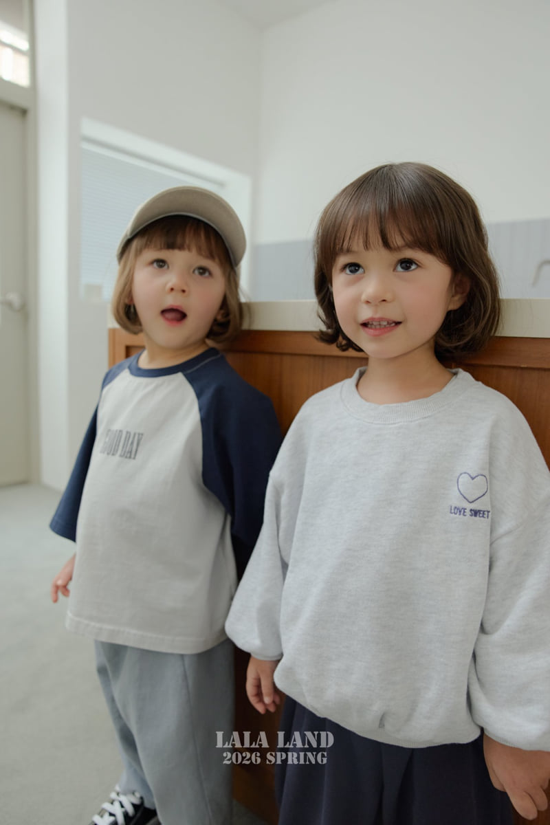 Lalaland - Korean Baby Fashion - #babyoutfit - Good Day Raglan Tee - 10