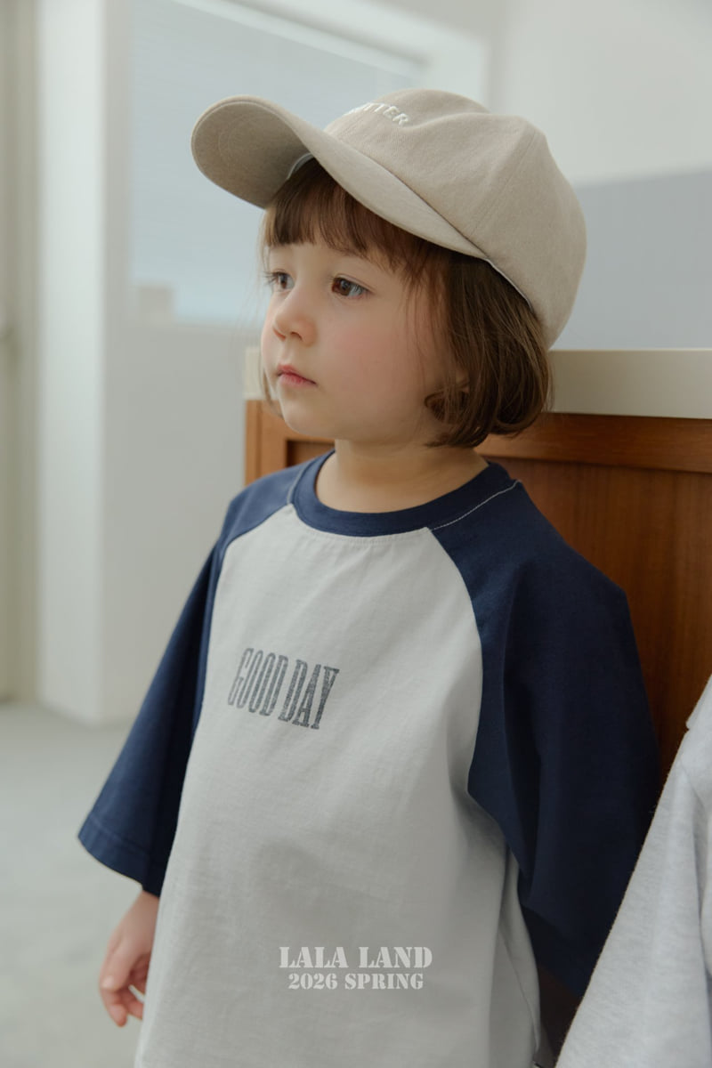 Lalaland - Korean Baby Fashion - #babyoutfit - Good Day Raglan Tee - 11