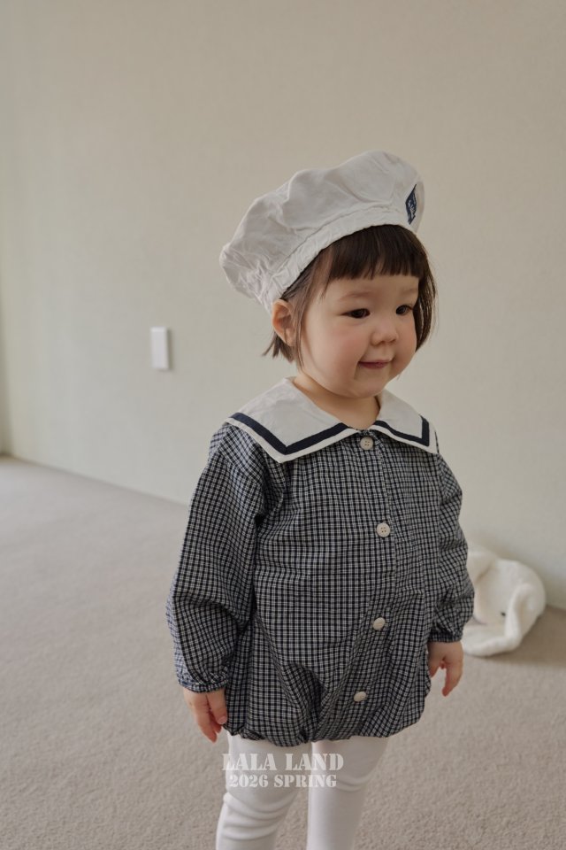 Lalaland - Korean Baby Fashion - #babyoutfit - Bebe Sailor Hat - 7