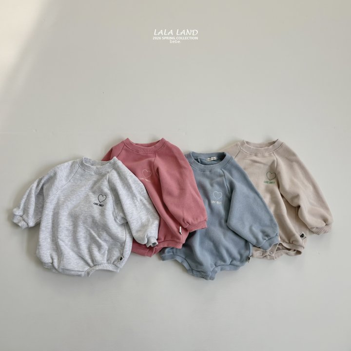 Lalaland - Korean Baby Fashion - #babyoutfit - Bebe Sweet Heart Suit