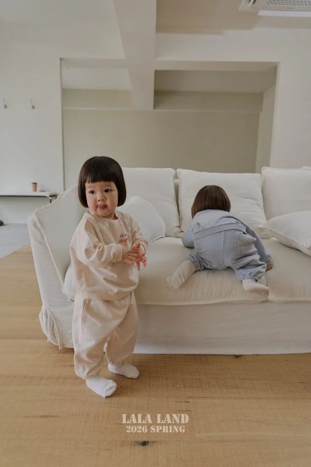 Lalaland - Korean Baby Fashion - #babyoutfit - Bebe Stitch Raglan Tee - 12