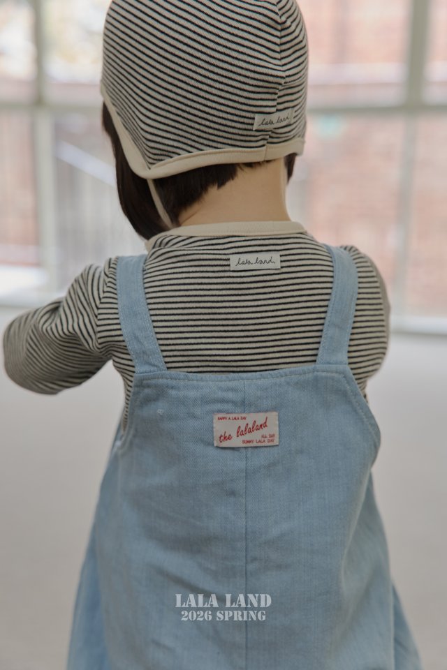 Lalaland - Korean Baby Fashion - #babyoutfit - Bebe Pin Stripe Tee - 5