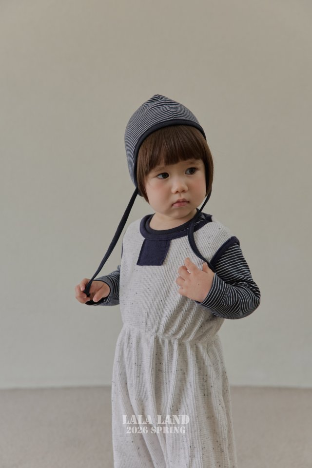 Lalaland - Korean Baby Fashion - #babyoutfit - Bebe Pin Stripe Tee - 6