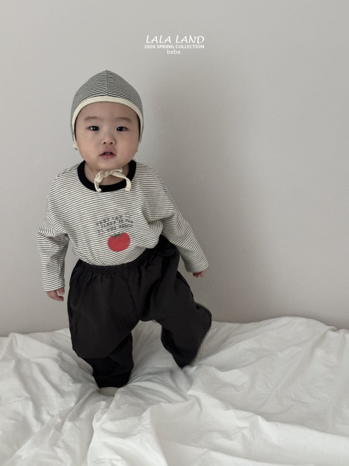 Lalaland - Korean Baby Fashion - #babyoutfit - Bebe Twill Pants - 7