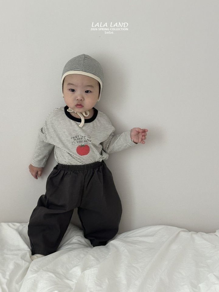 Lalaland - Korean Baby Fashion - #babyoutfit - Bebe Twill Pants - 8
