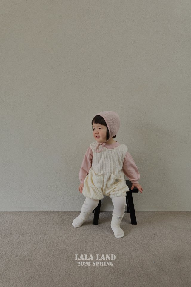 Lalaland - Korean Baby Fashion - #babywear - Bebe Eyelet Bonnet - 6