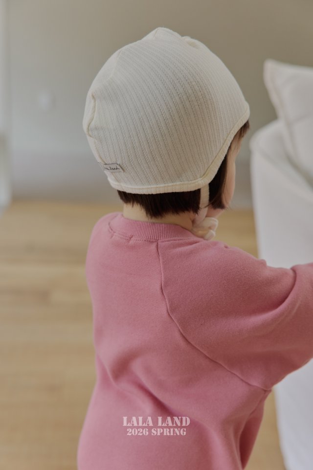 Lalaland - Korean Baby Fashion - #babyoutfit - Bebe Blanc Bonnet - 4