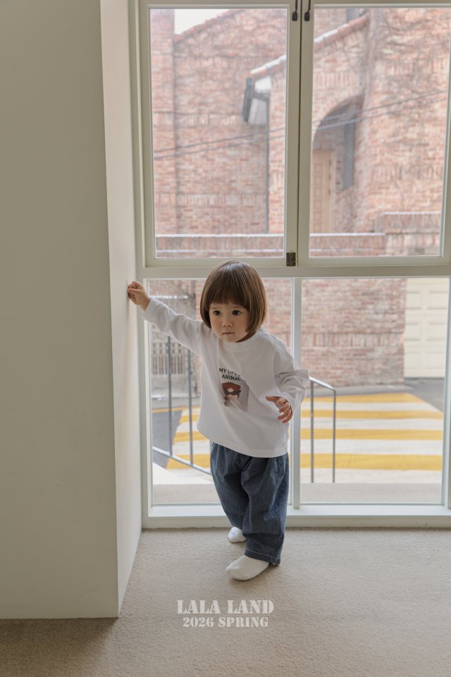 Lalaland - Korean Baby Fashion - #babywear - Bebe Denim Vintage Pants - 12