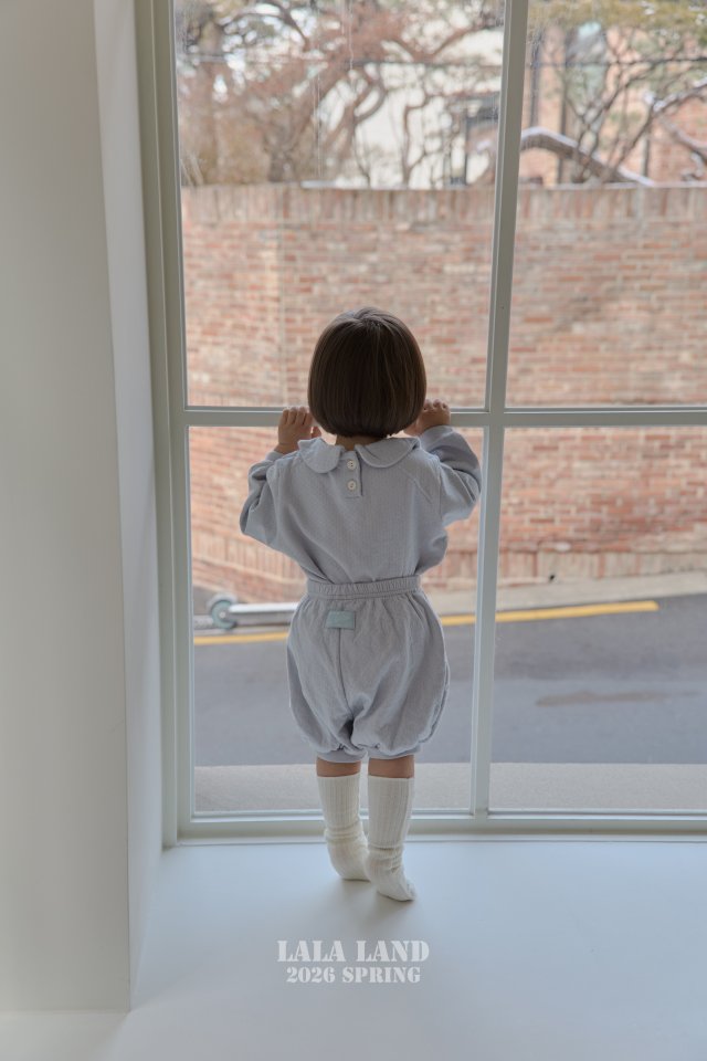 Lalaland - Korean Baby Fashion - #babywear - Bebe Organic Round Collar Tee - 11
