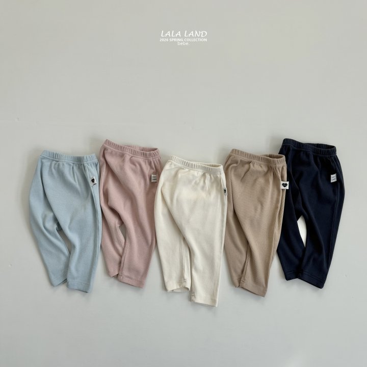 Lalaland - Korean Baby Fashion - #babywear - Bebe Spring Ribbed Leggings