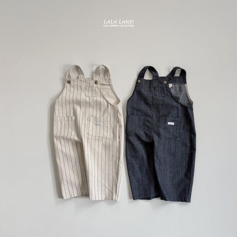 Lalaland - Korean Baby Fashion - #onlinebabyboutique - Pocket Overalls