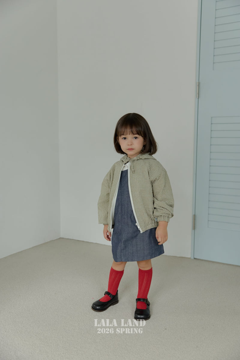 Lalaland - Korean Baby Fashion - #babywear - Bubble Check Jacket - 4