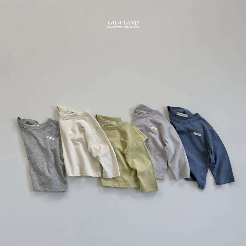 Lalaland - Korean Baby Fashion - #onlinebabyboutique - Basic Ribbed Tee
