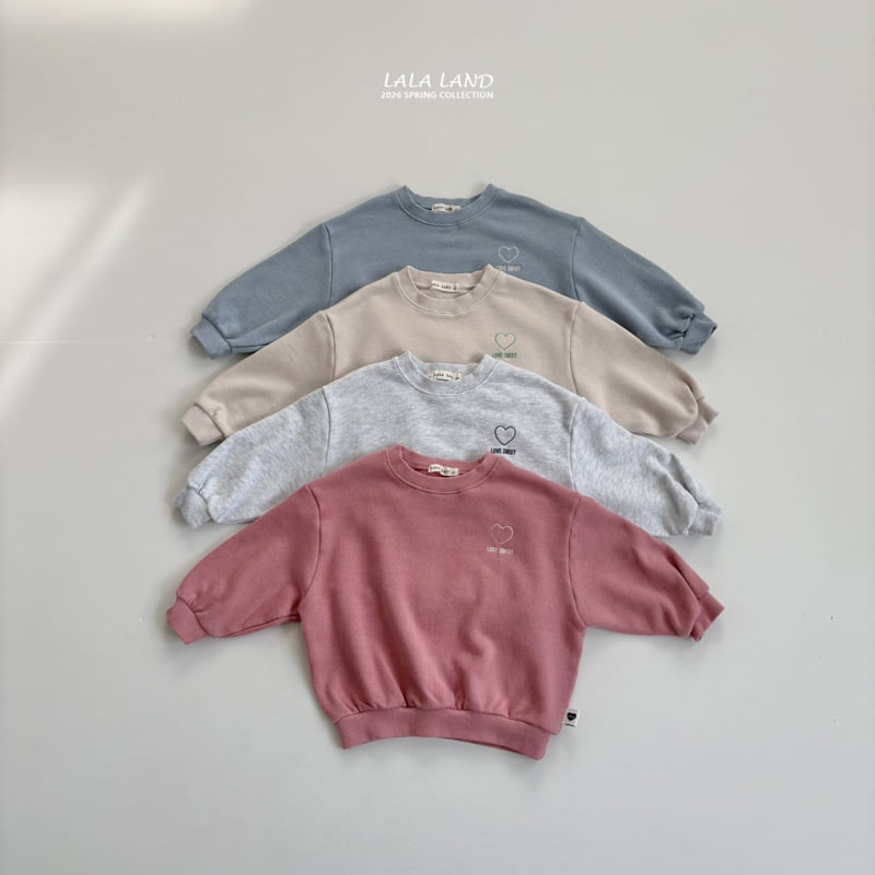 Lalaland - Korean Baby Fashion - #onlinebabyboutique - Sweetheart Sweatshirt