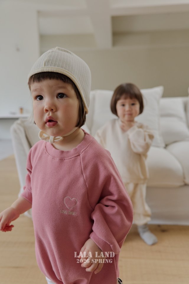 Lalaland - Korean Baby Fashion - #onlinebabyboutique - Bebe Sweet Heart Suit - 3