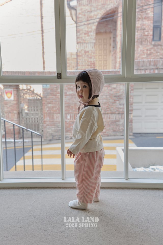 Lalaland - Korean Baby Fashion - #onlinebabyboutique - Bebe Mini Stripe Pants - 11