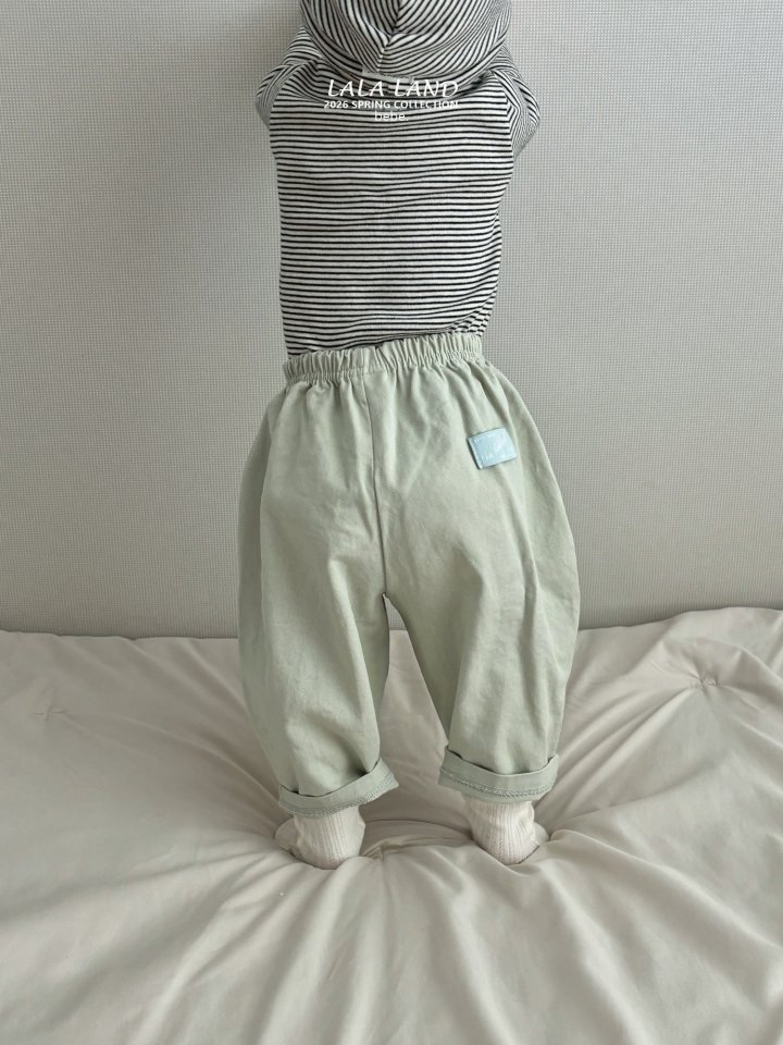 Lalaland - Korean Baby Fashion - #onlinebabyboutique - Bebe Twill Pants - 10