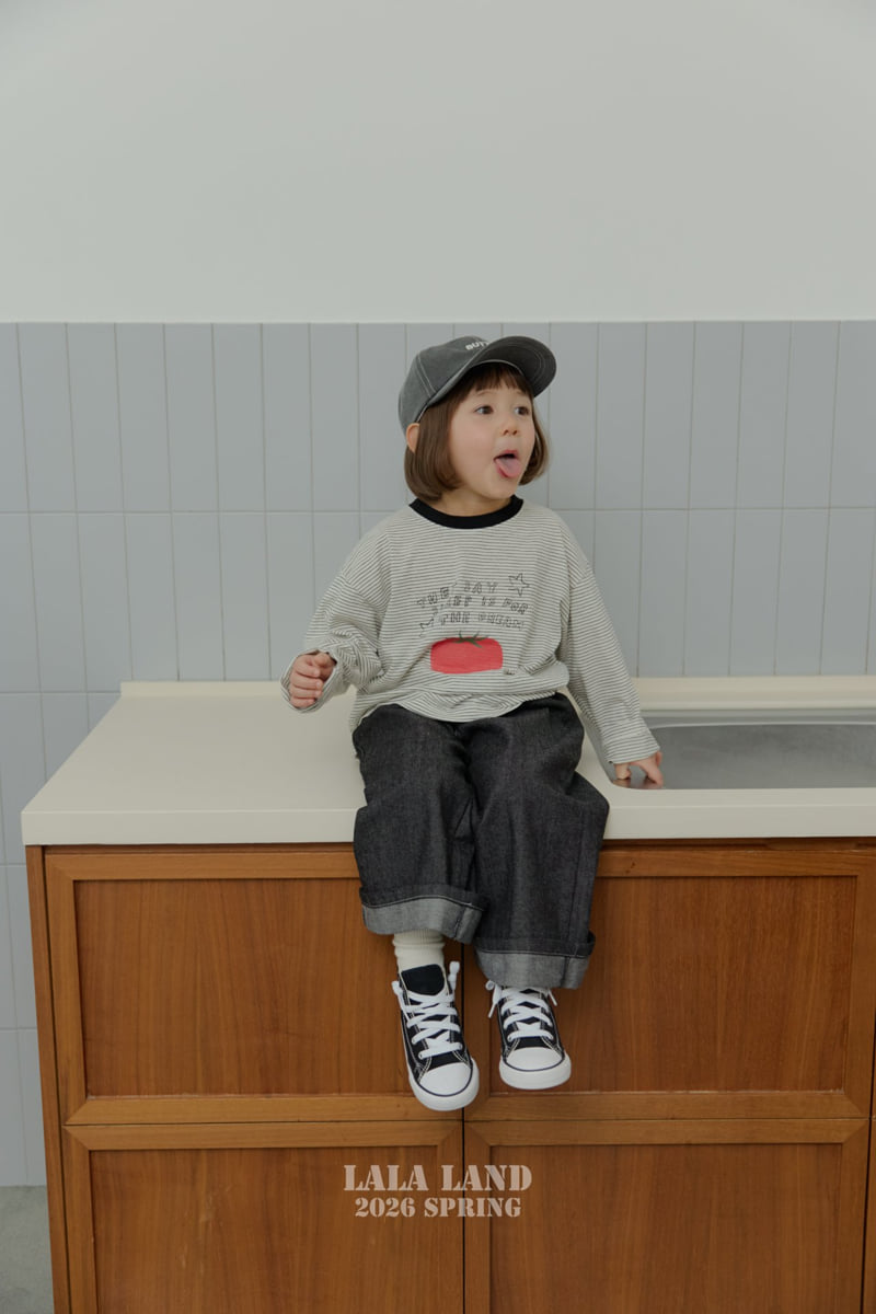 Lalaland - Korean Baby Fashion - #onlinebabyboutique - Tomato Tee - 4