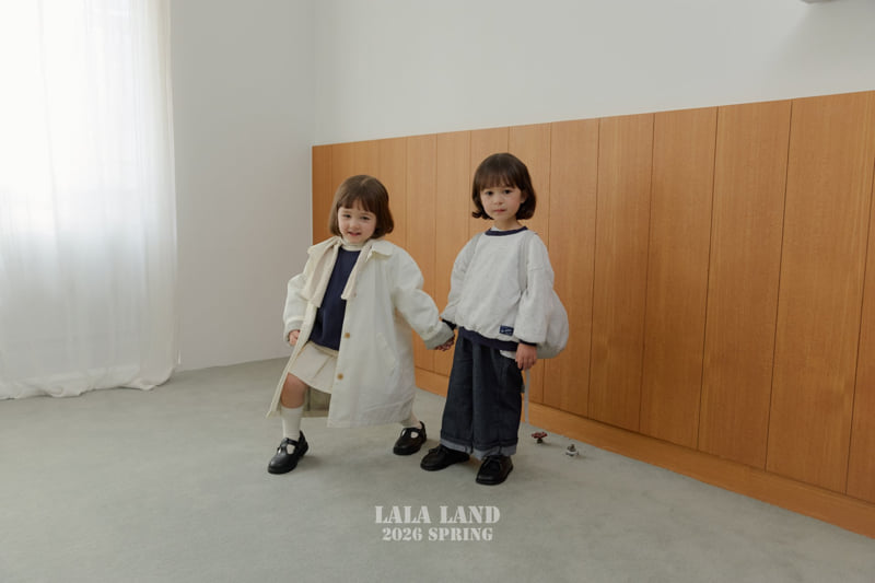 Lalaland - Korean Baby Fashion - #onlinebabyshop - Waffle Sweatshirt - 9