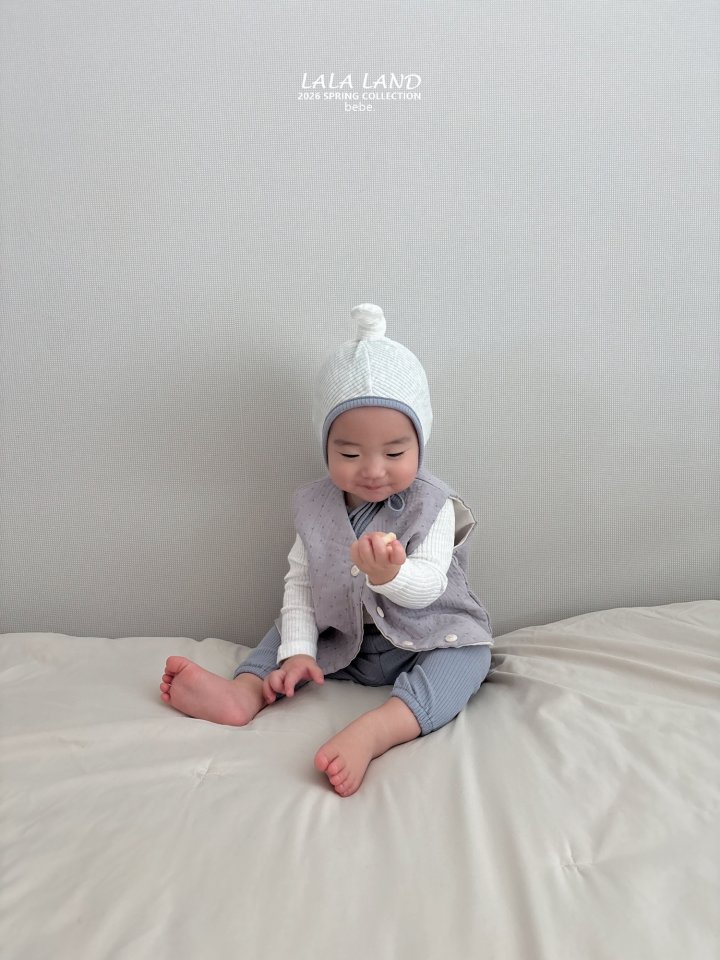 Lalaland - Korean Baby Fashion - #onlinebabyshop - Bebe Bien Quilted Vest - 10
