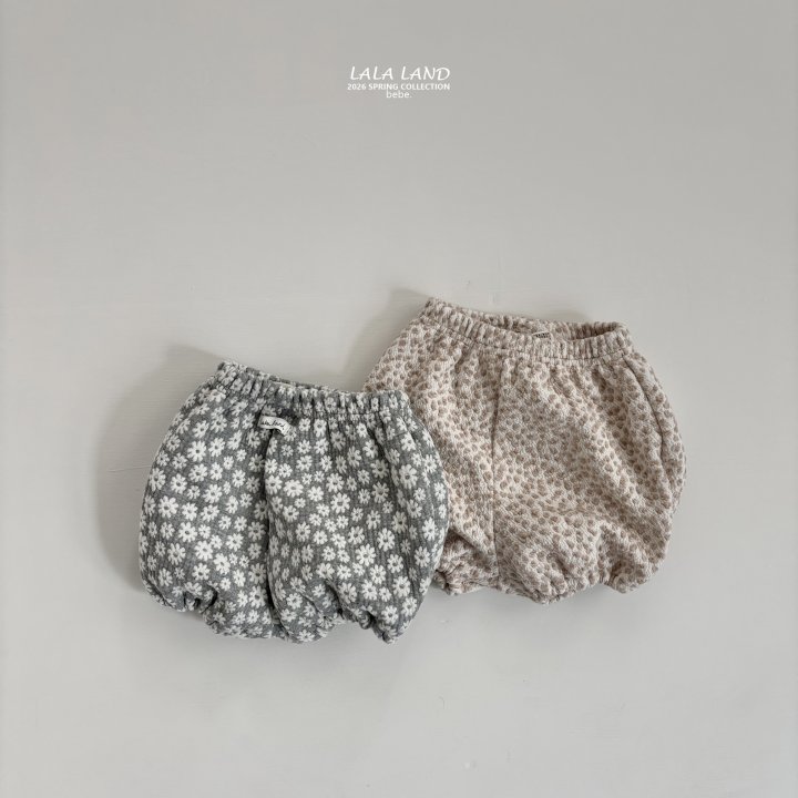 Lalaland - Korean Baby Fashion - #onlinebabyshop - Bebe Jacquard Bloomers