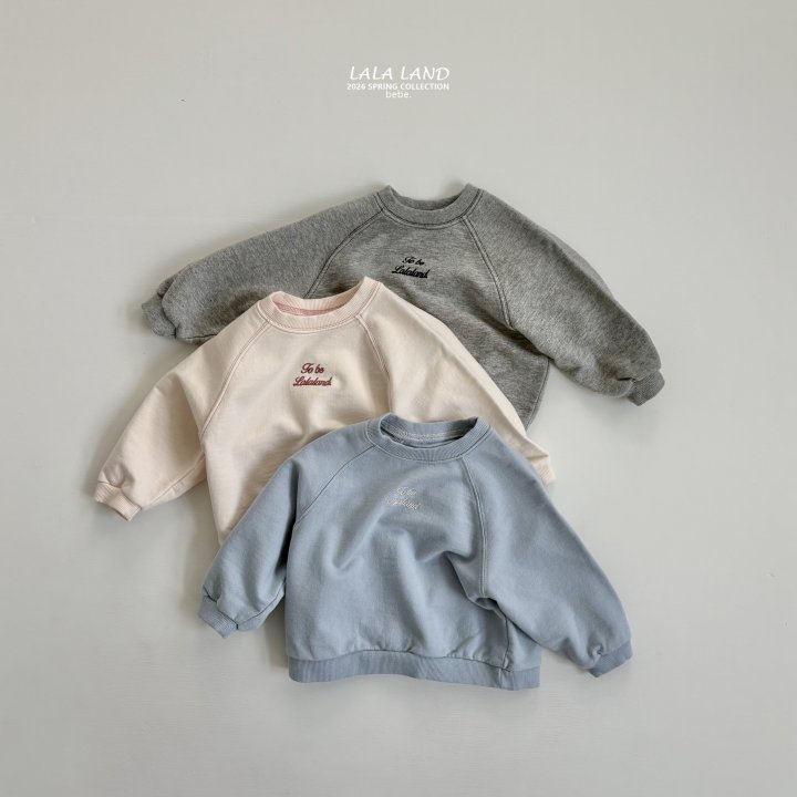 Lalaland - Korean Baby Fashion - #onlinebabyshop - Bebe Stitch Raglan Tee