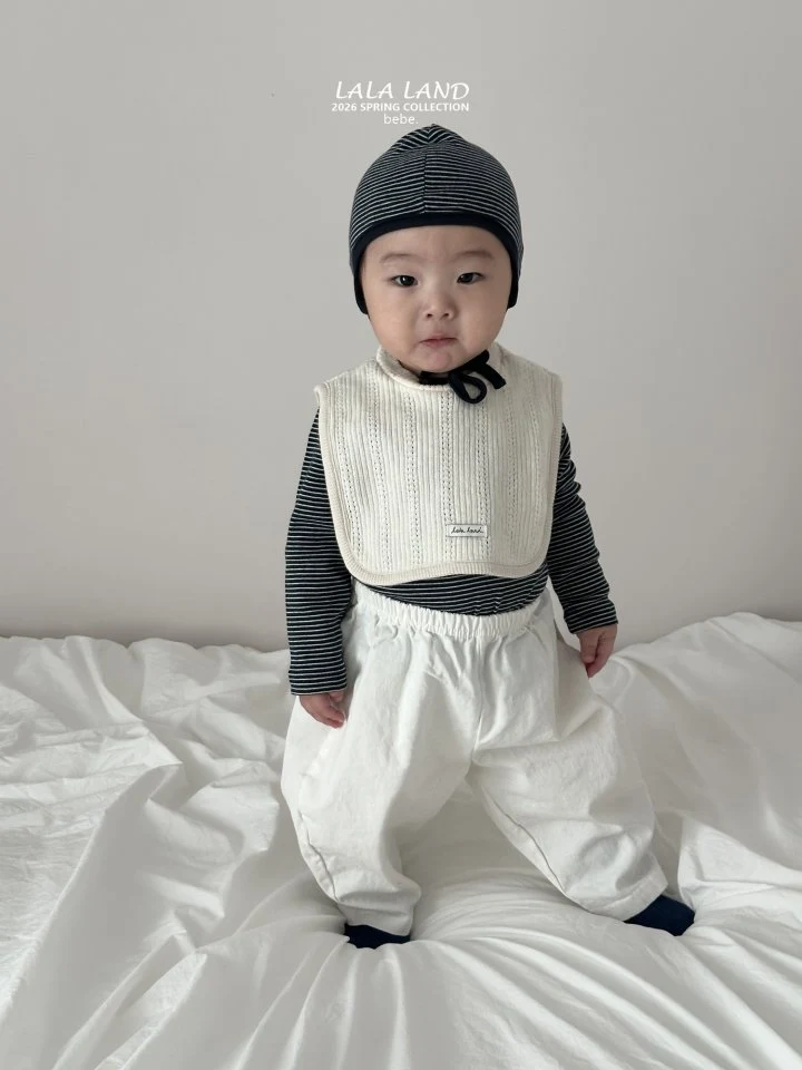Lalaland - Korean Baby Fashion - #onlinebabyshop - Bebe Pin Stripe Tee - 9